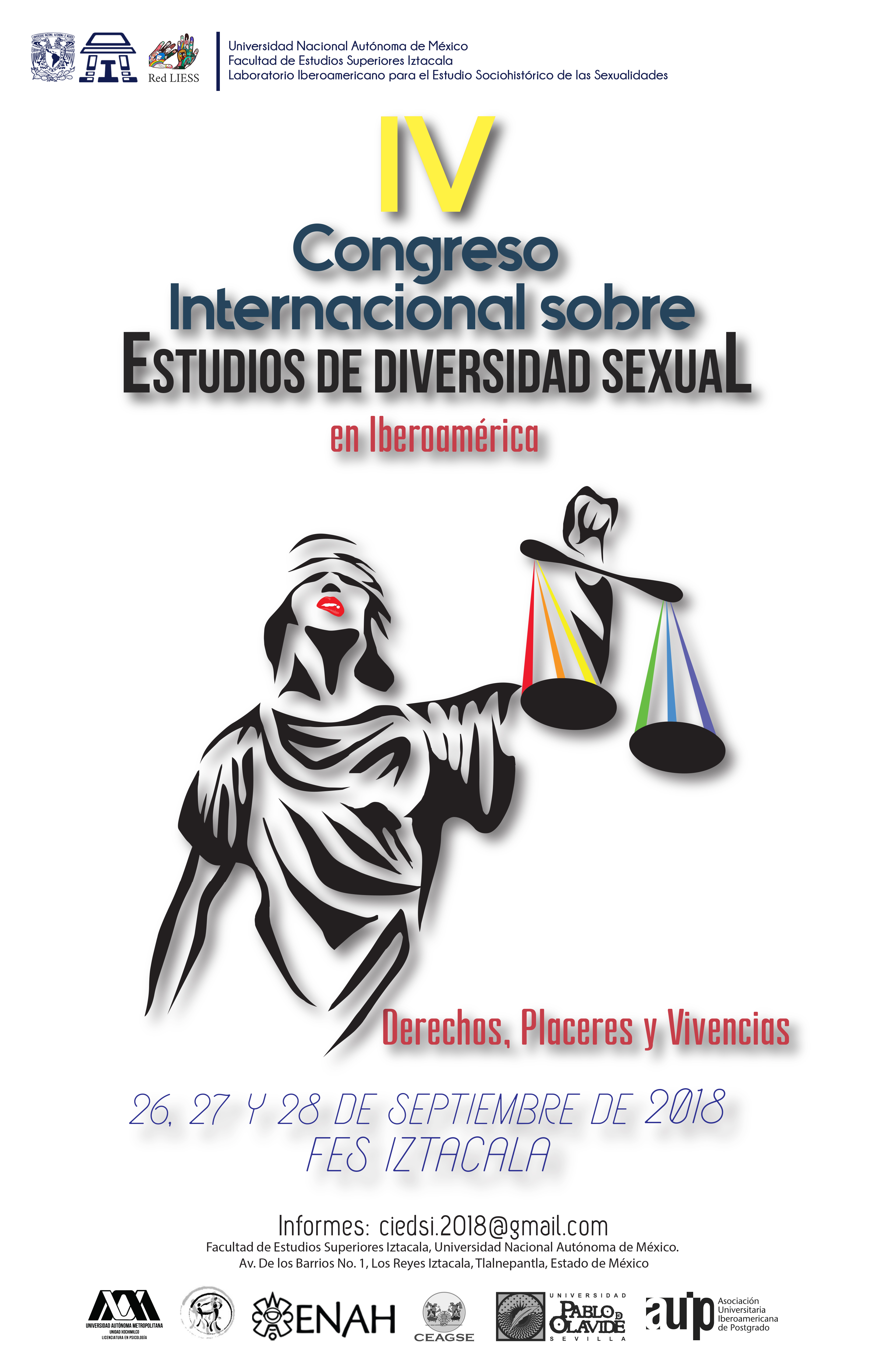 CARTEL IV Congreso_Diversidad Sexual_2018